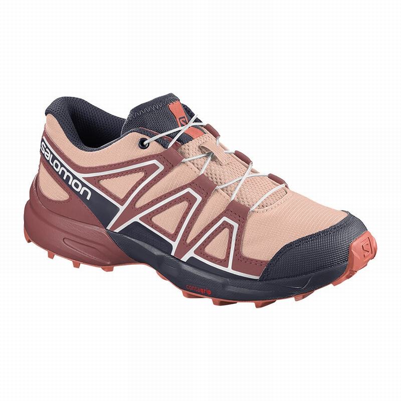 Zapatillas Trail Running Salomon Niños Burdeos / Coral - Salomon Argentina SPEEDCROSS ,594267-MOR